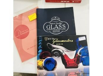 Tiffin Glassmasters Book And Two Vintage Duncan Catalogs
