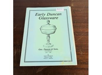 Early Duncan Glassware Collector Book