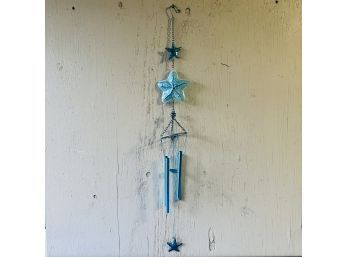Metal And Glass Starfish Chimes