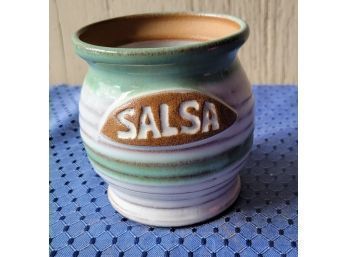 Sunrise Pottery Salsa Jar