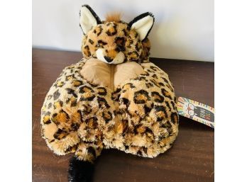 Baby Sized Leopard Zip Up Suit