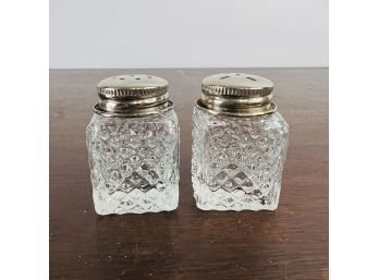 Tiny Vintage Salt And Pepper Shakers