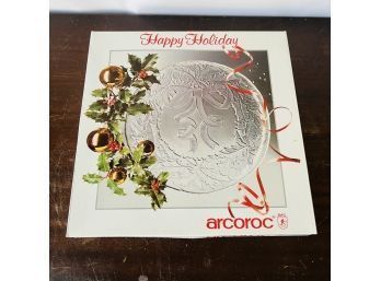 Arcoroc Holiday Platter 13'