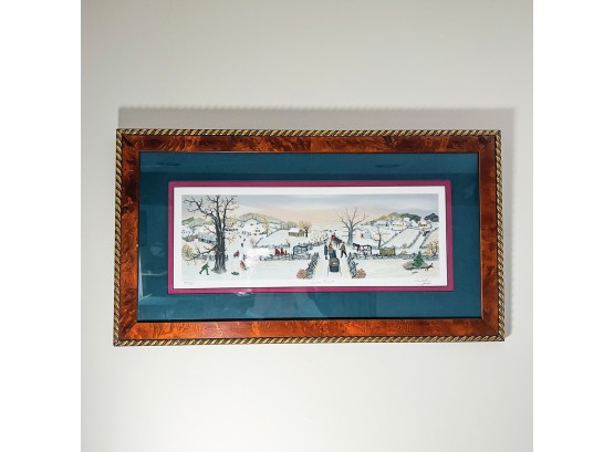 Will Moses 'Cross Roads' Signed And Numbered Framed Print