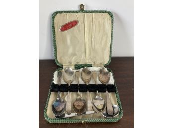 Tableware Ltd. Of Dublin, Ireland Set Of Six Small Spoons In Case