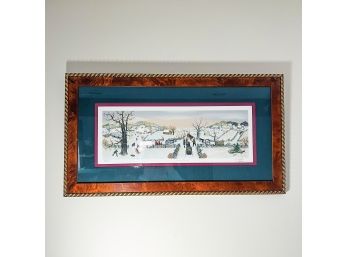 Will Moses 'Cross Roads' Signed And Numbered Framed Print