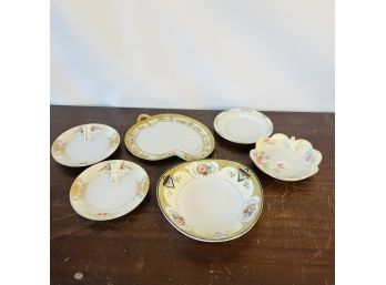 Assorted Vintage China Cup Plates And One Bowl