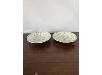 Set Of Two Small Decorative Plates