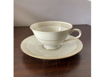 Heirloom Eldorado Fine China Bavaria, Germany - Five Teacups And Five Saucers