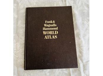 Vintage Funk & Wagnalls Hammond World Atlas