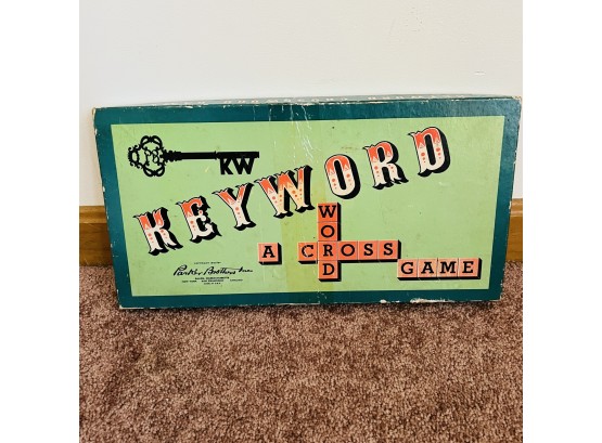 Vintage Parker Brothers Keyword Cross Word Game
