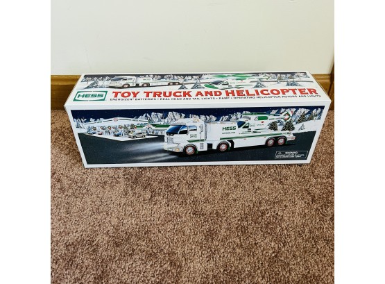 2006 Hess Toy Truck And Helicopter In Box