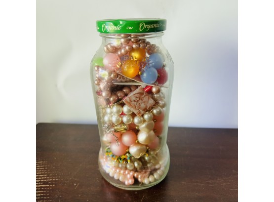 Beaded Necklaces And Other Bits Costume Jewelry Jar