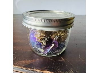 Purples Costume Jewelry Jar (Small)