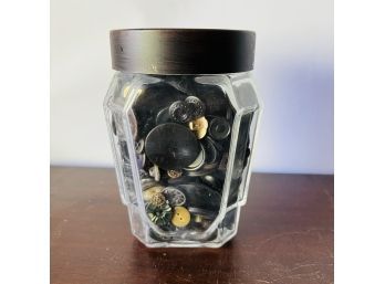 Jar With Buttons