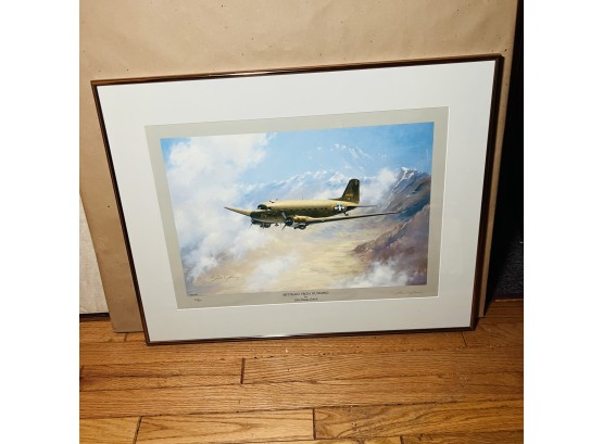 Limited Edition Framed Print 'Skytrain From Kunming' John Young With Certificate Of Authenticity