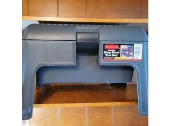 Rubbermaid Step Stool And Tool Box