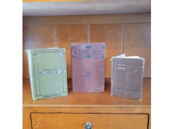 Set Of 3 Vintage Literary Works