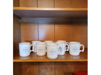 Set Of 8 Vintage Pan Am Mugs