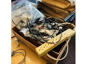 Computer And Cable Wires Lot