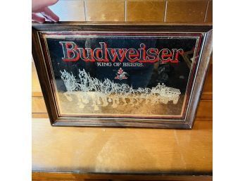 Vintage Budweiser Mirror