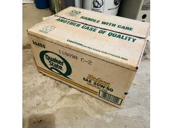 Quaker State DeLuxe Performance SAEW 20W-50 Motor Oil - Box Of 12