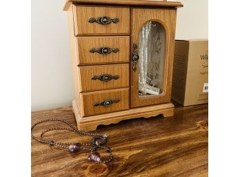 Jewelry Case With Drawers (Bedroom 2)