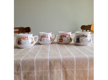 Set Of Four Soup Crocks