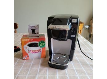 Keurig Coffee Maker And Dunkin K-Cups