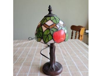 Stained Glass Apple Tree Lamp (Kitchen)