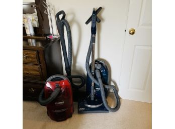 Two Kenmore Canister Vacuums - Progressive And Power-mate (Bedroom 1)
