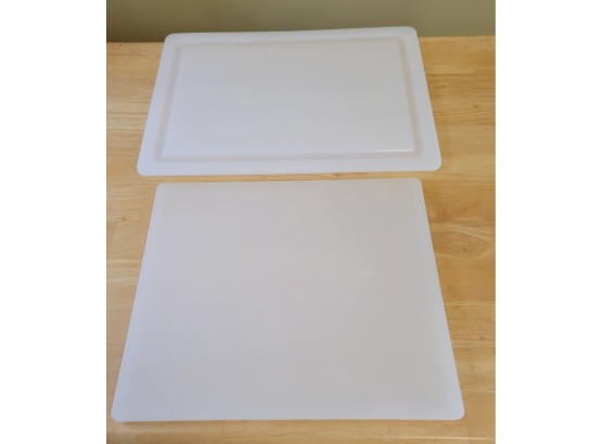 Set Of Two Silicone Cutting Boards