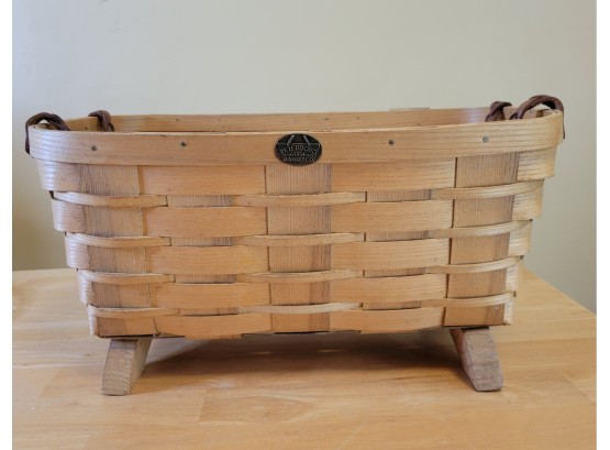 Limited Edition Reproduction Of 1854 Basket By Peterborough Basket Company