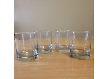 Set Of 4 Double Old Fashioned Glasses