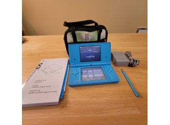 Nintendo DS Lite With Soft Case.  No Games- In Working Condition