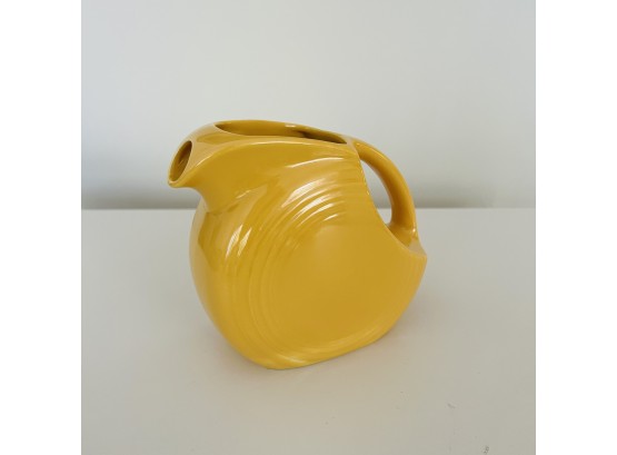 Fiestaware Small Pitcher In Marigold Yellow