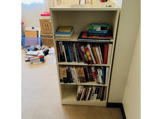 White Wooden Bookshelf No. 3 (Office)