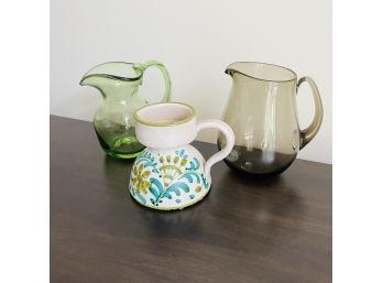 Assorted Small Pitchers (Dining Room)