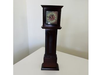 The Bombay Company Small Table Top Battery Operated Grandfather Clock