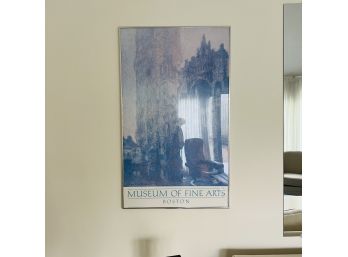 Boston Museum Of Fine Arts Framed Poster (Living Room)