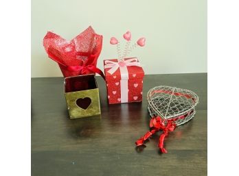 Valentine's Day Heart Decorations (Dining Room)