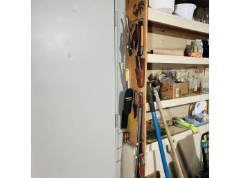 Assorted Tools And Chicken Wall Hook (Basement)