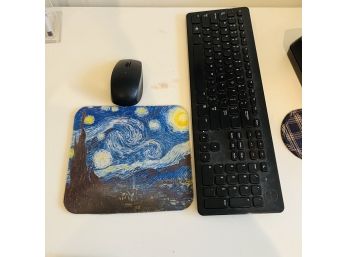 Dell Keyboard, Mouse And Mouse Pad (Office)