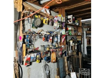 Great Wall Of Tools And Other Finds (Basement)