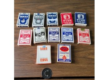 Vintage Playing Cards Bee, Gemaco, Stud And More