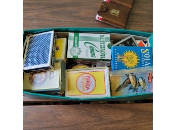 Shoe Box Of Playing Cards - Many Styles