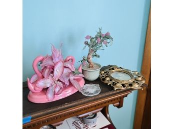 Picture Frame And Ceramic Items