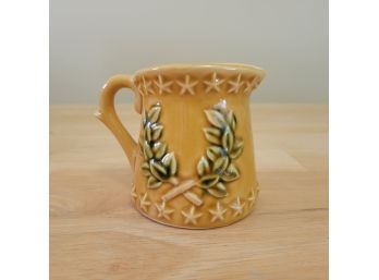 Vintage Chadwick Ceramic 1 CUP Measuring Cup In Gold