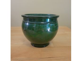 Green Ceramic Planter/Pot