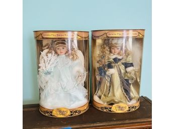 Set Of Two Collector's Choice Dolls